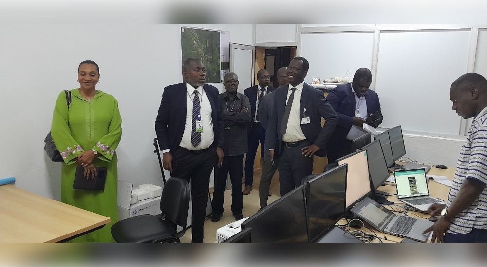 Visita de Cortesia da Senhora Diretora Nacional do BCEAO ao INE e ao Departamento Central de Recenseamento (DCR)