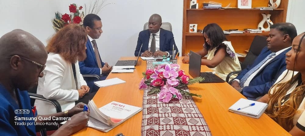 Missão Conjunta do Fundo Monetário Internacional  ( FMI) e do Banco Africano de Desenvolvimento ( BAD) para a implementação do e-GDDS -Sistema Reforçado de Divulgação Geral de Dados do FMI